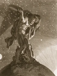 Atlas Sostiene los Cielos sobre sus Hombros, 1731