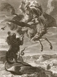 Belerofonte lucha contra la Quimera, 1731