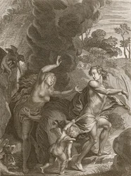 Orfeo, Conduciendo a Eurídice Fuera del Infierno, Mira Atrás y la Pierde para Siempre, 1731