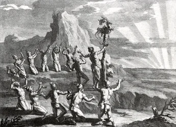 El culto al sol de los indios de Norteamérica
