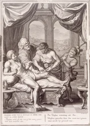 Telefo Curado por el Óxido de la Misma Lanza que lo Hirió, 1731