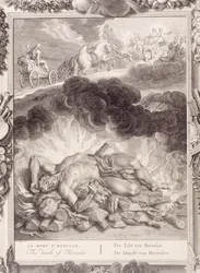 La muerte de Hércules