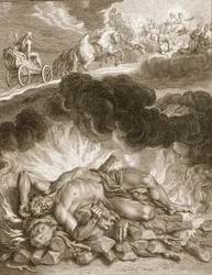 La Muerte de Hércules, 1731