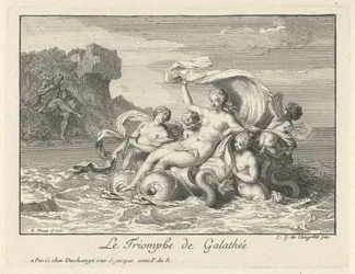 Triomf de Galatea El triunfo de Galathea (título sobre el objeto)
