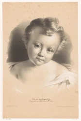 Retrato de un niño pequeño
Estudios en dos lápices de colores (título de la serie)
Étude aux deux Crayons (título de la serie en el objeto)