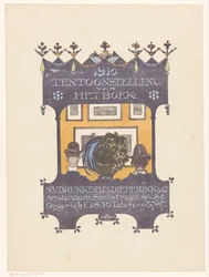 Anuncio de la imprenta de libros y ladrillos de Amsterdam Dieperink & Co.
1910 Exposición de libros (título en el objeto)