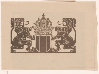 Escudo con dos leones