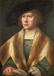 Retrato de un joven, posiblemente un autorretrato, c.1520