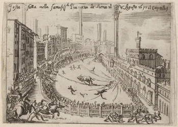 La Piazza, Siena