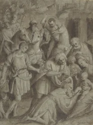 La adoración de los magos, 1553