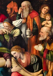 Milán, Iglesia de San Giorgio al Palazzo, Bernardino Luini, Deposición