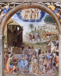 La vida de Jesús: "La Adoración de los Magos"