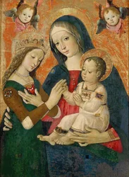 El matrimonio místico de Santa Catalina