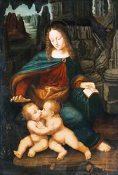 Madonna y el Niño con el Infante San Juan, c. 1496
