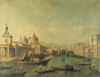 Entrada del Gran Canal, Venecia (óleo sobre lienzo)