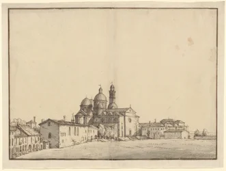 Santa Giustina y el Prato della Valle en Padua