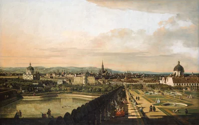 Viena vista desde el palacio del Belvedere