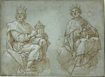 Dos Reyes Sentados de Judá; Josías y Ezequías