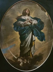 Inmaculada concepción, según Bernardo Cavallino (óleo sobre lienzo)