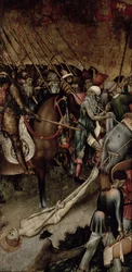 El martirio de San Jorge, c.1435 (óleo sobre tabla)