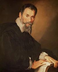 Claudio Monteverdi (óleo sobre lienzo)