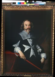 Retrato de un caballero de Malta (¿Scipione Papafava?), c.1629