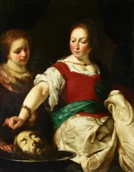 Salomé con la cabeza de Juan el Bautista