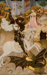 San Jorge y el dragón, 1434-35