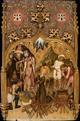 El martirio de Santa Lucía, c. 1440