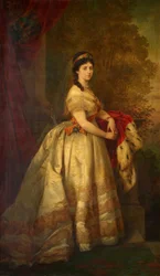 Alemán: Retrato de la emperatriz Augusta