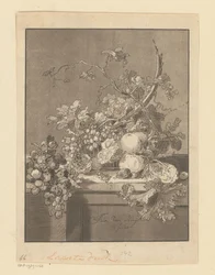 Cesta con frutas