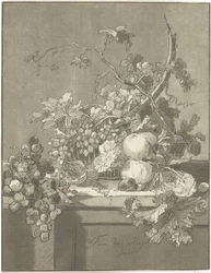 Cesta con frutas
