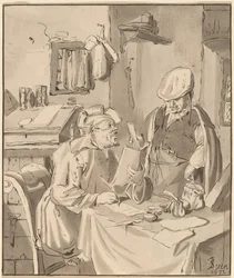 El coleccionista, 1777, publicado 1786