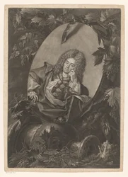 Portarretrato de Christoph Ludwig Agricola