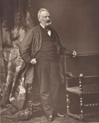 Victor Hugo novelista, dramaturgo y poeta francés, 1802-1885, 1875-76
