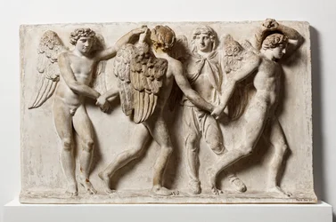 Las estaciones. Simbolizadas por cuatro figuras humanas