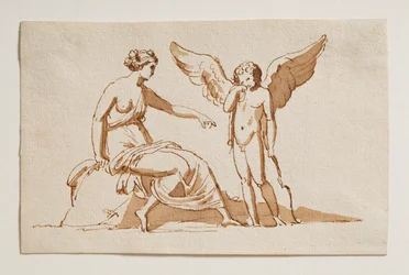 Cupido se queja a Venus de un Beesting