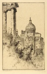 Columnas, Foro Romano