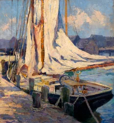 Escena del muelle, Gloucester