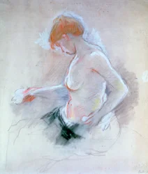 Desnudo, hacia 1861-1895