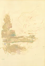 Reflejos en el Sena, 1890