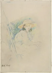 Niña sentada (Julie Manet)