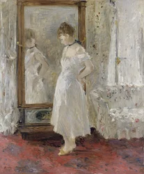 El espejo de pie, 1876