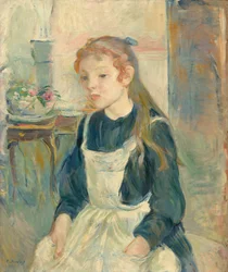 Niña con un Delantal