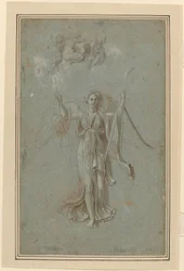 Estudio para la figura de la fama