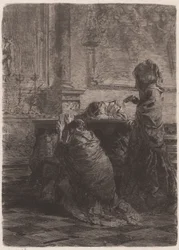 I Fratelli sono al campo Los hombres están en el campo, 1870