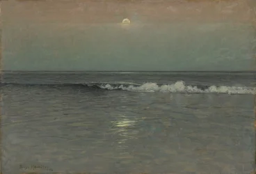 La noche se hunde en el mar