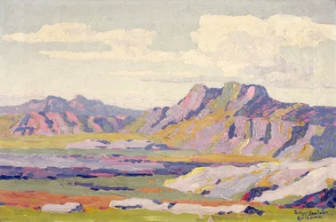 En el Desierto Pintado, Arizona