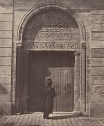Portal de San Ursino en Bourges, rue du Vieux Poirier