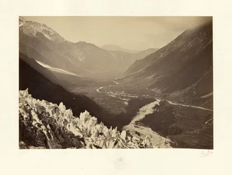 El Valle de Chamonix, vista de Chapeau